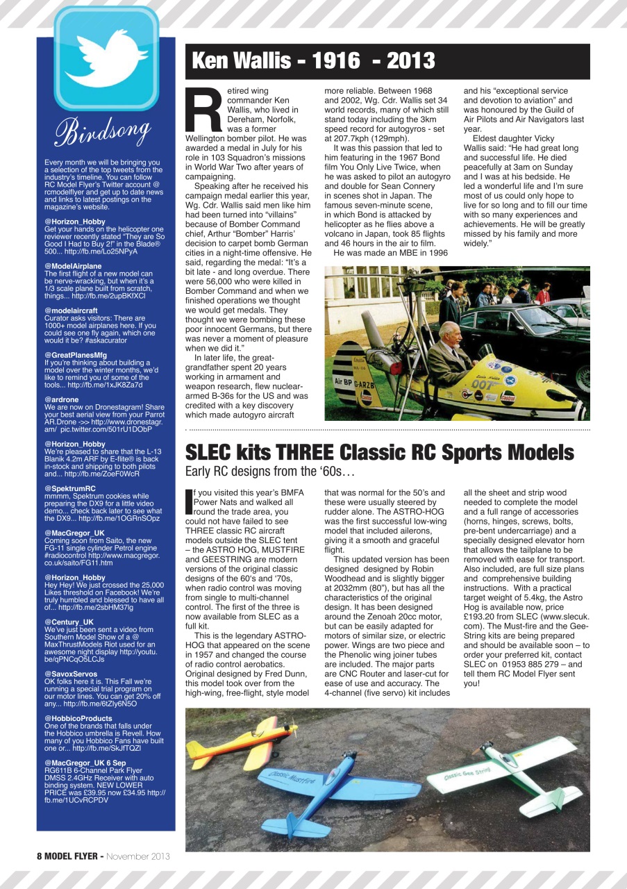 Radio Control Model Flyer Preview Pages