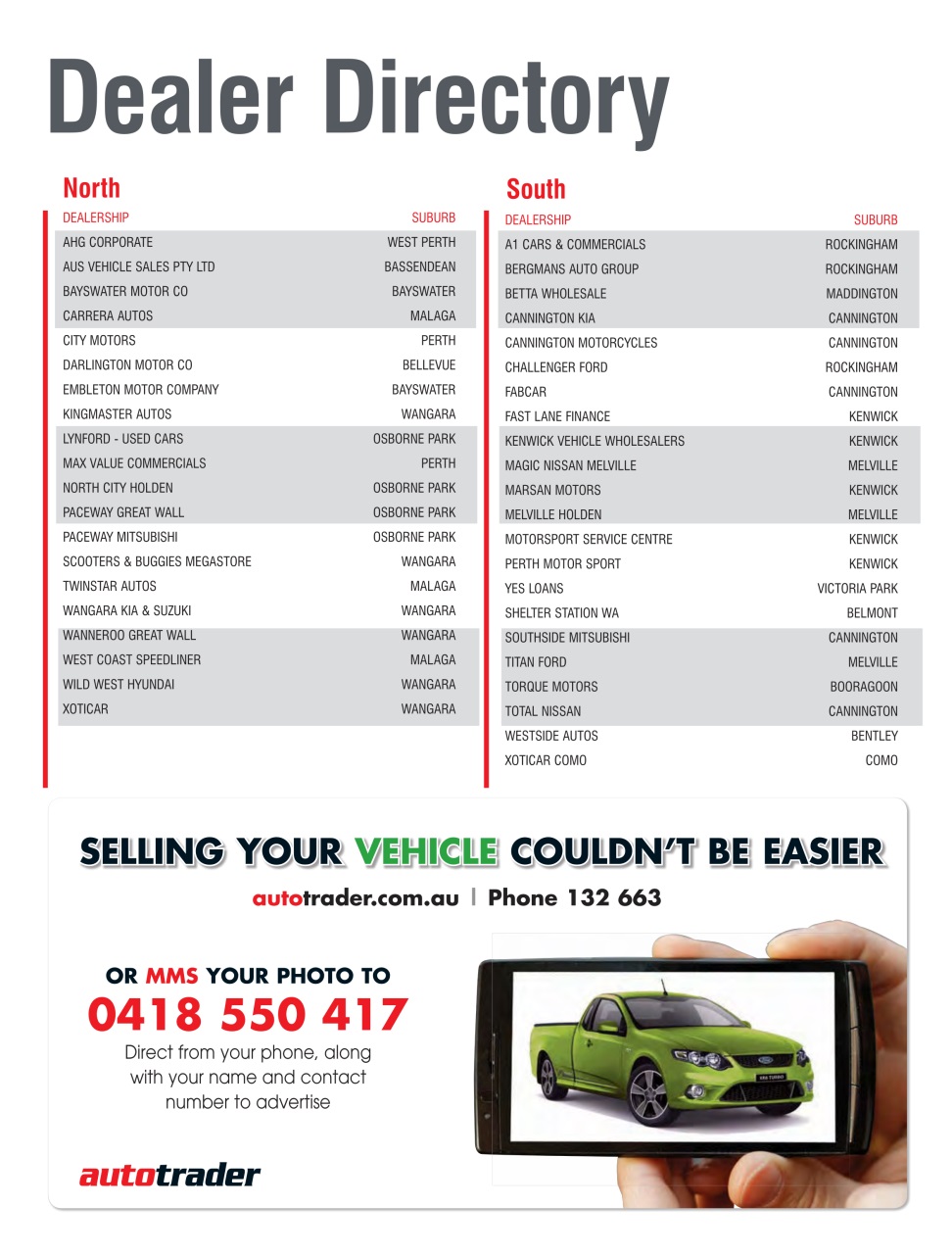 AutoTrader Preview Pages