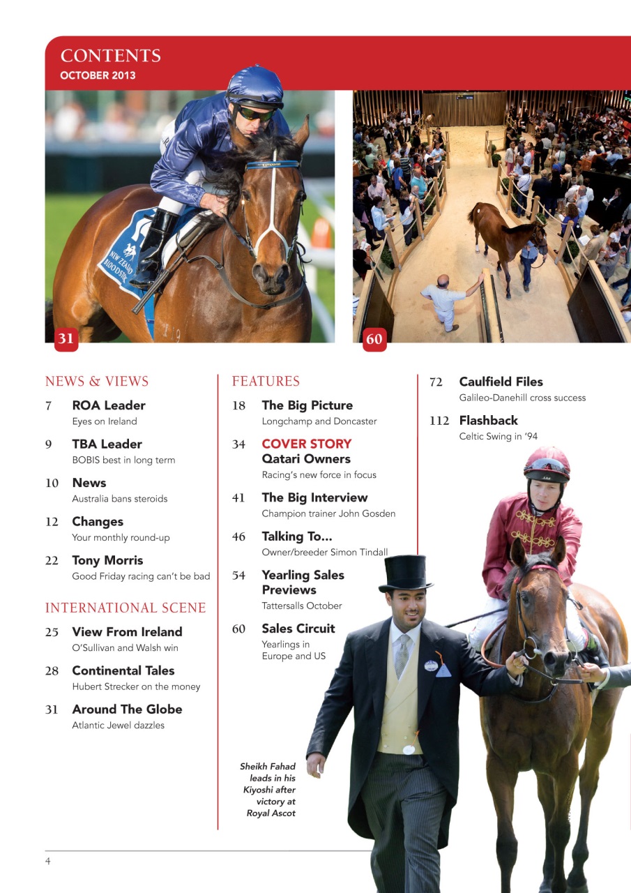 The Owner Breeder Preview Pages