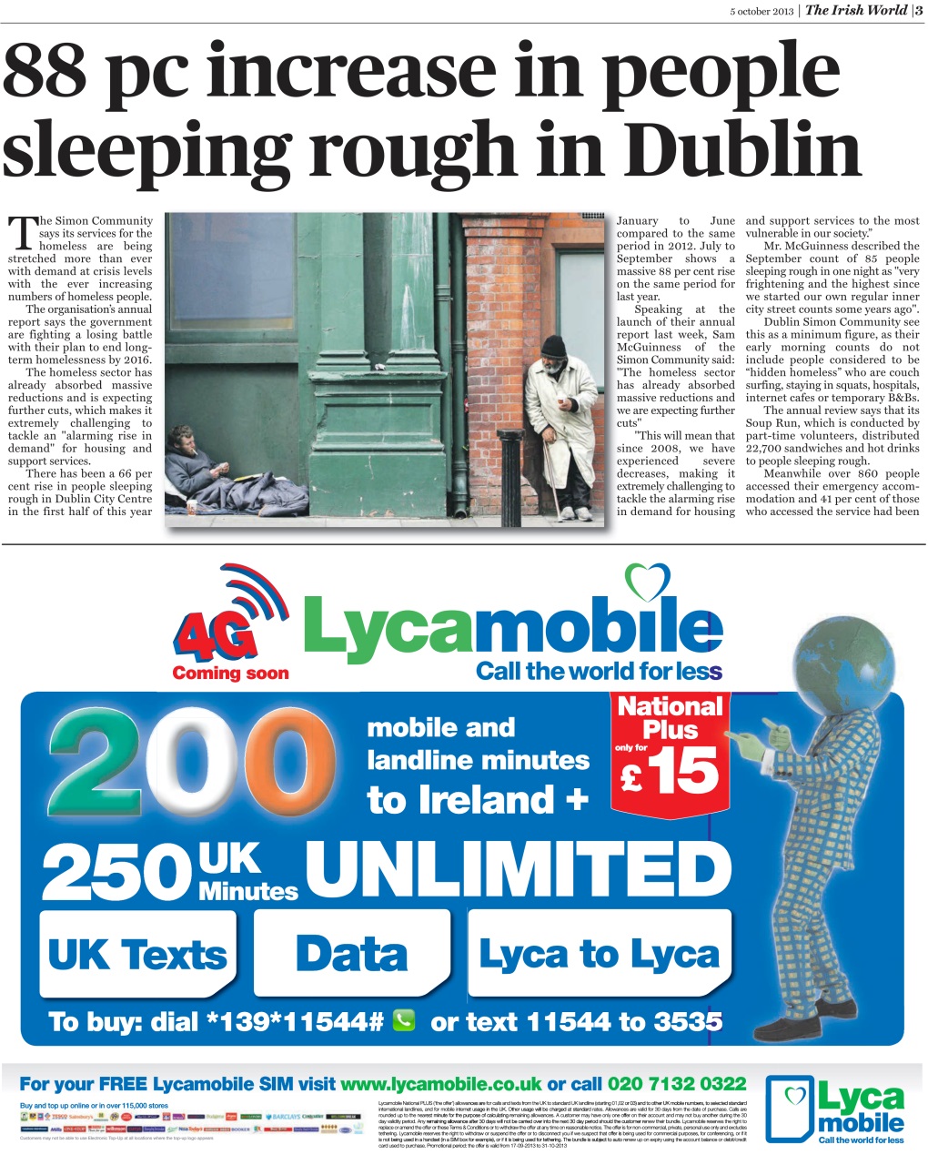 Irish World Preview Pages