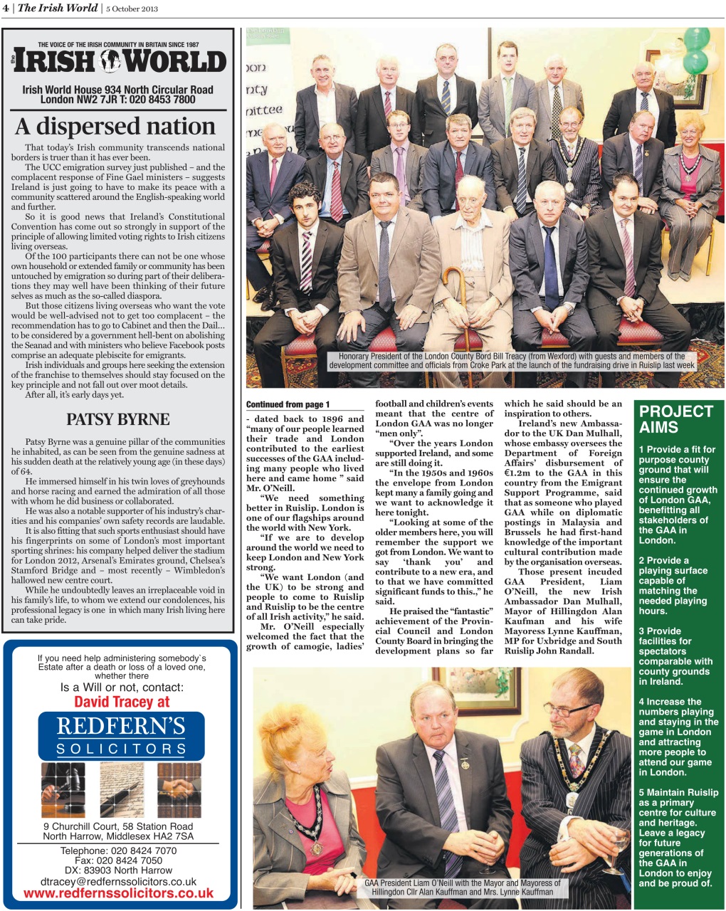 Irish World Preview Pages