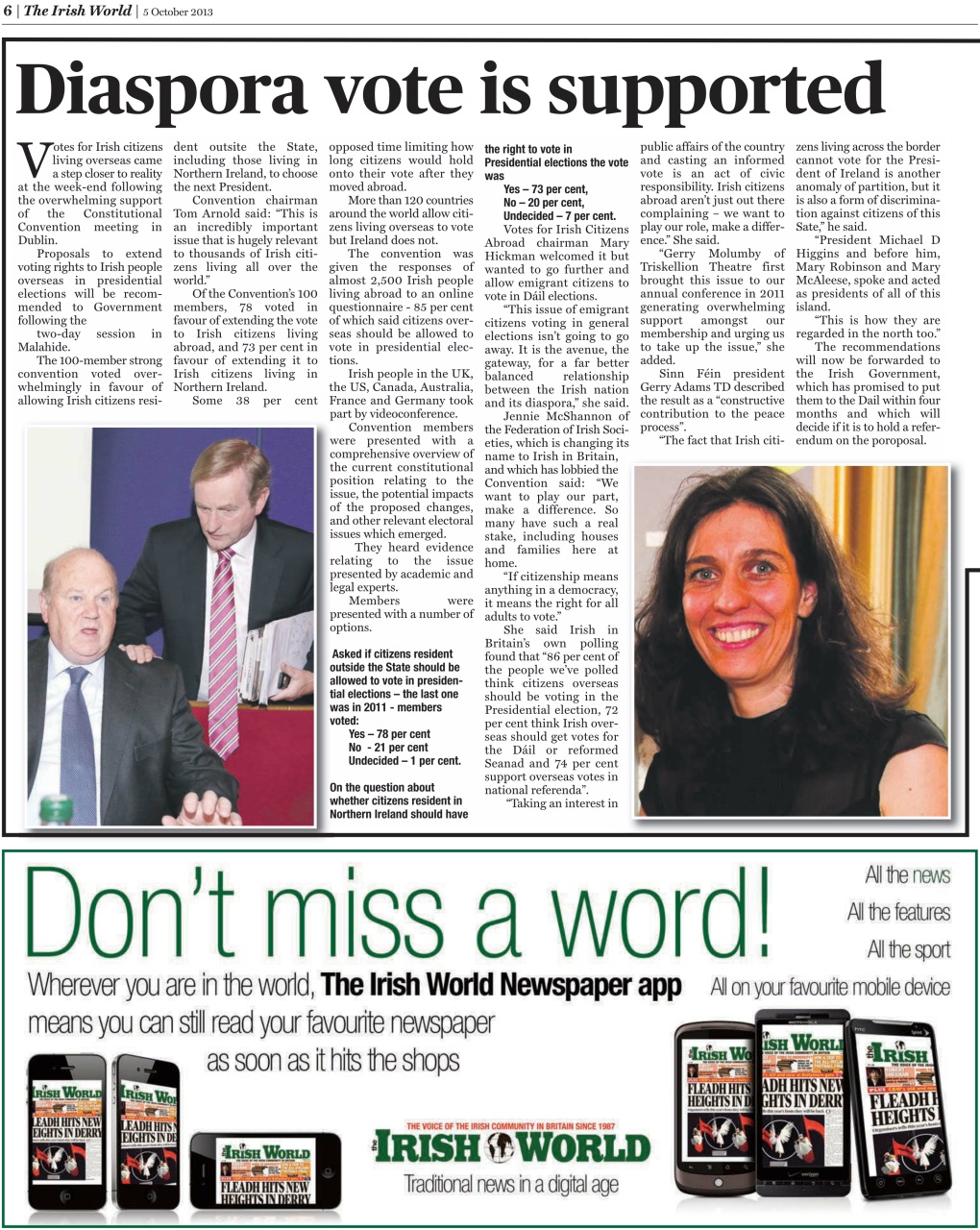 Irish World Preview Pages