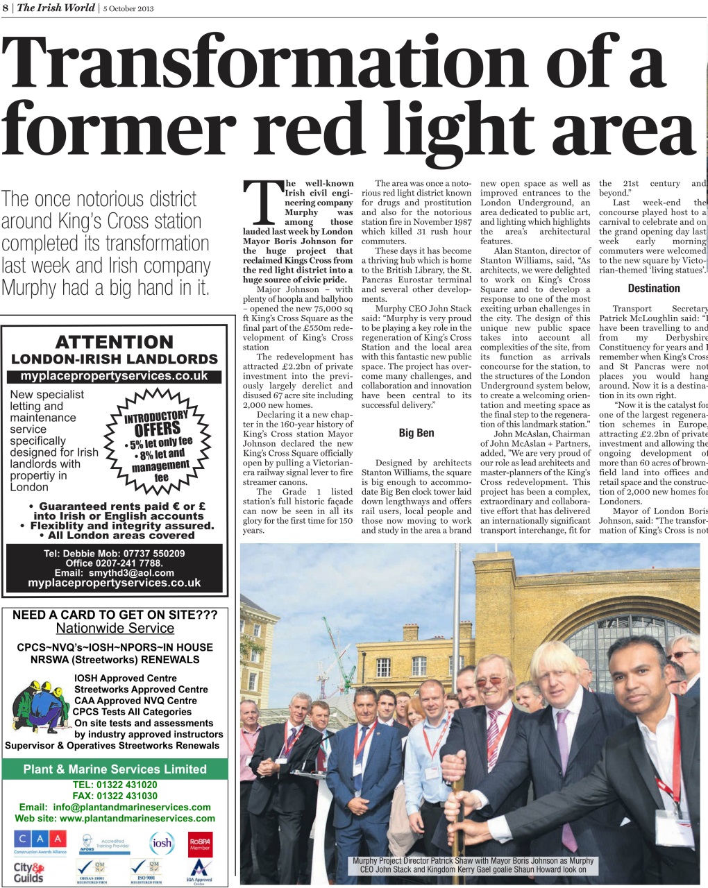 Irish World Preview Pages