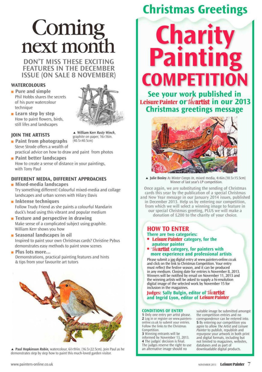 Leisure Painter & The Artist Preview Pages