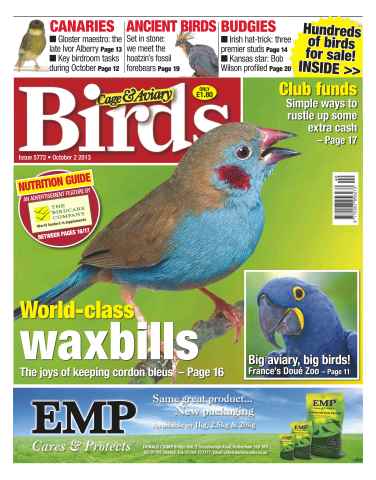 Cage & Aviary Birds issue No.5772 World-class Waxbills