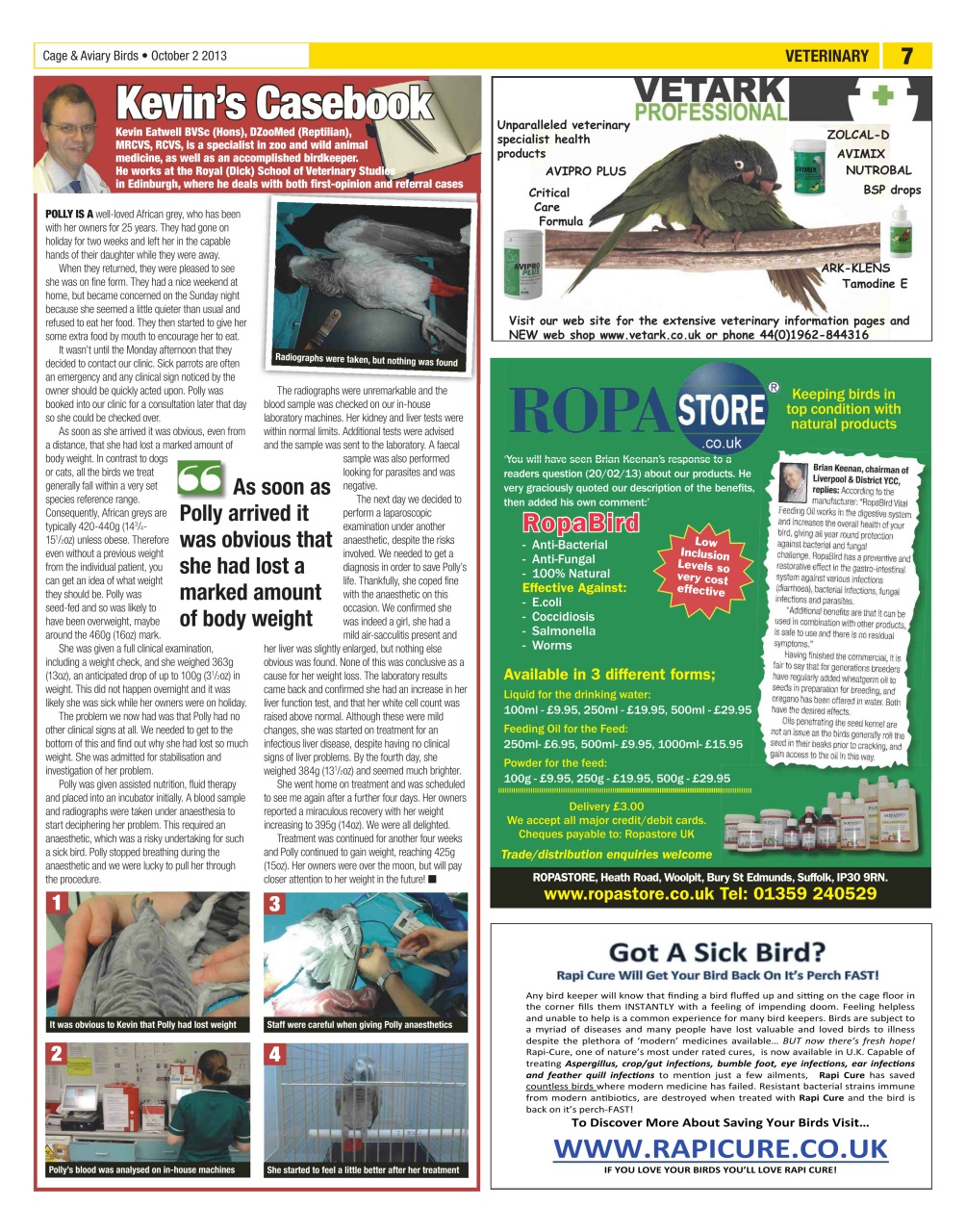 Cage & Aviary Birds Preview Pages