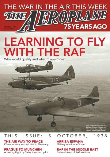 Aeroplane Weekly - The War in the Air 75 years ago issue 
