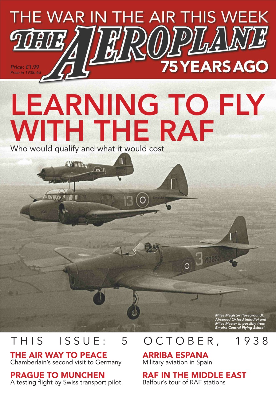 Aeroplane Weekly - The War in the Air 75 years ago Preview Pages