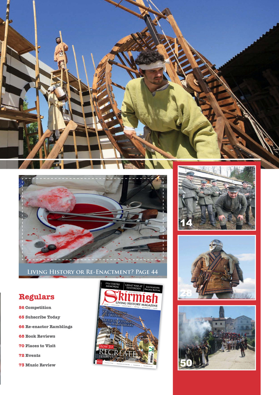 Skirmish Living History Preview Pages