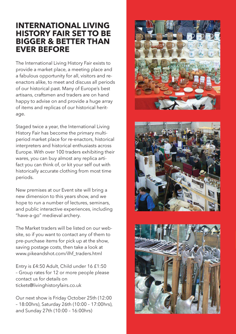 Skirmish Living History Preview Pages