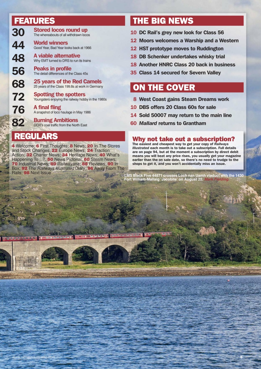 Railways Illustrated Preview Pages