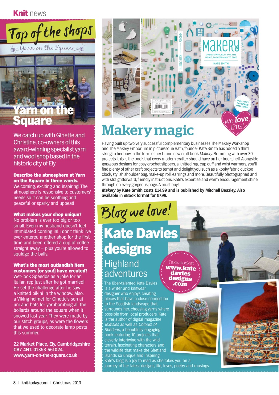 Knit Today Preview Pages