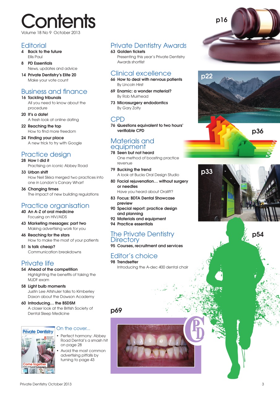 Private Dentistry Preview Pages