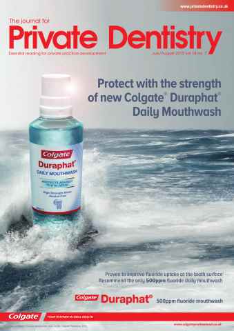 Private Dentistry issue July-August2013 Volume18 Number7
