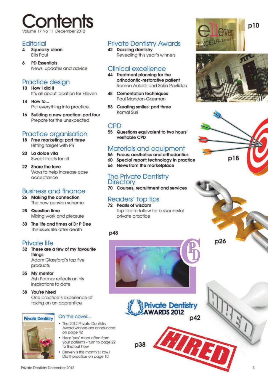 Private Dentistry Preview Pages