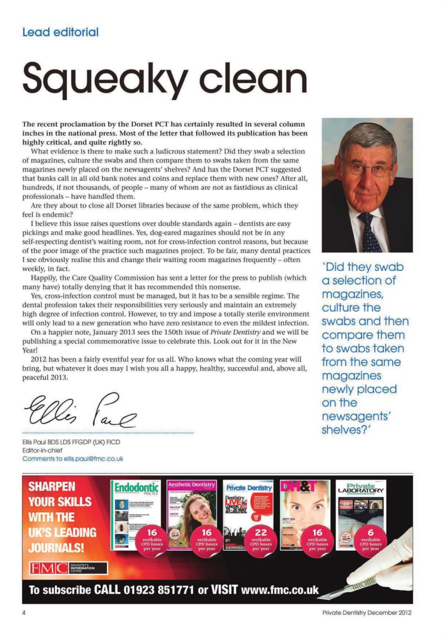 Private Dentistry Preview Pages