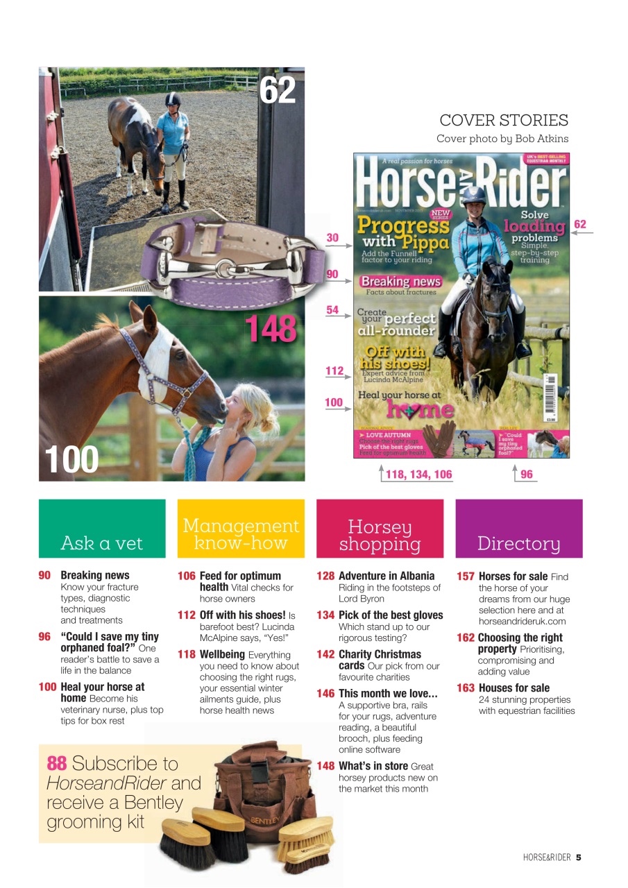 Horse&Rider Magazine - UK equestrian magazine for Horse and Rider Preview Pages