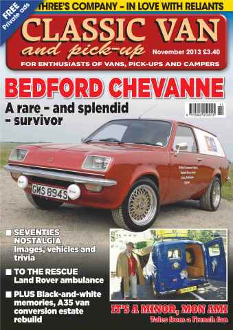 Classic Van & Pick-up issue Bedford Chevanne