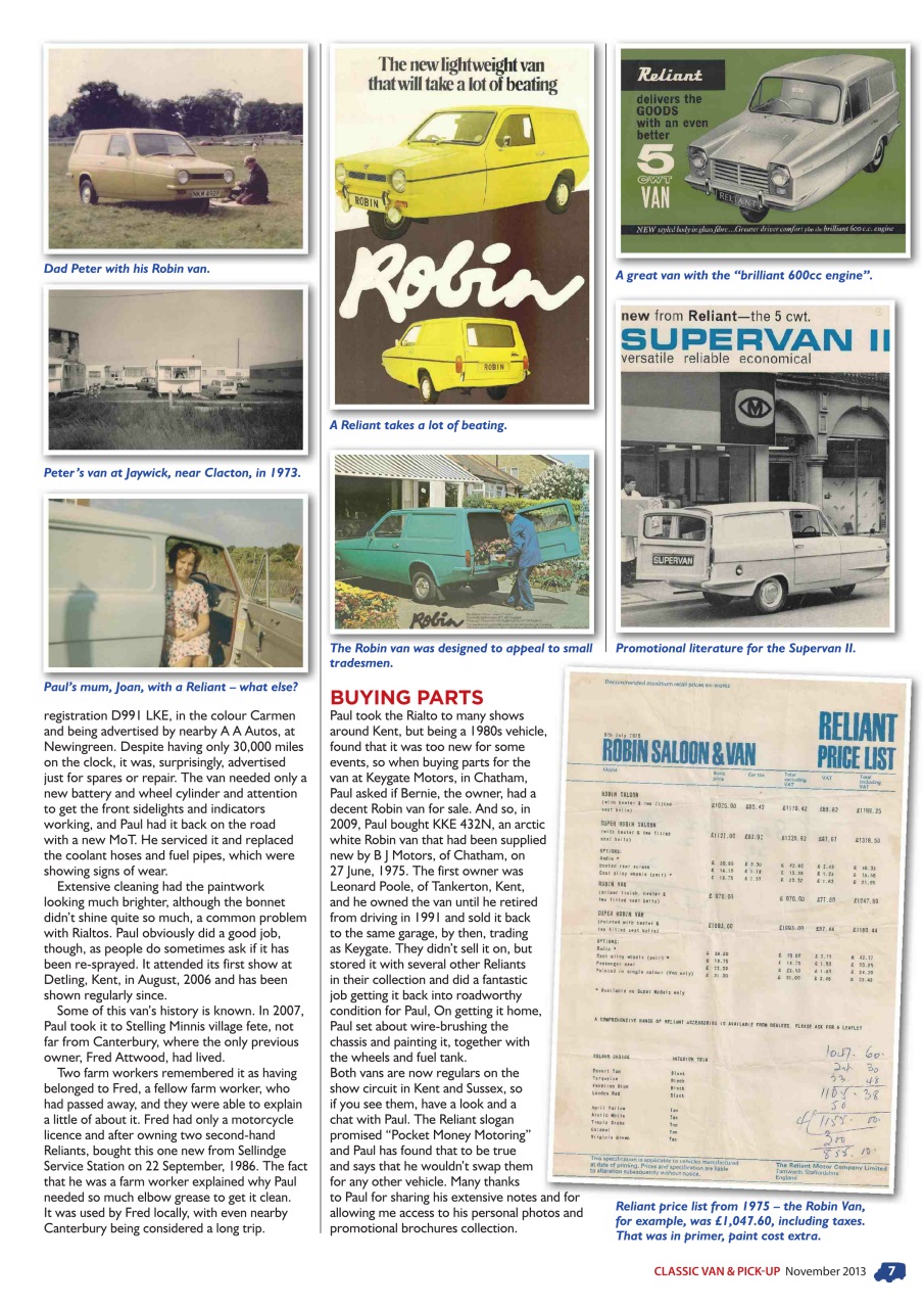 Classic Van & Pick-up Preview Pages