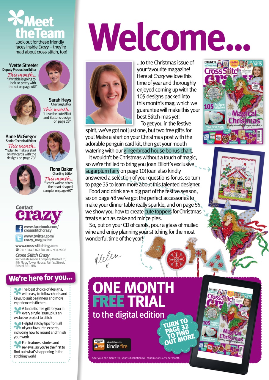 Cross Stitch Crazy Preview Pages