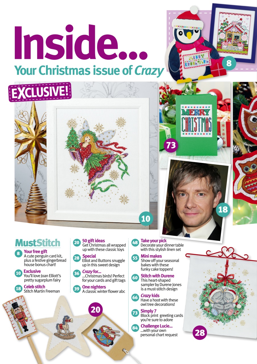 Cross Stitch Crazy Preview Pages