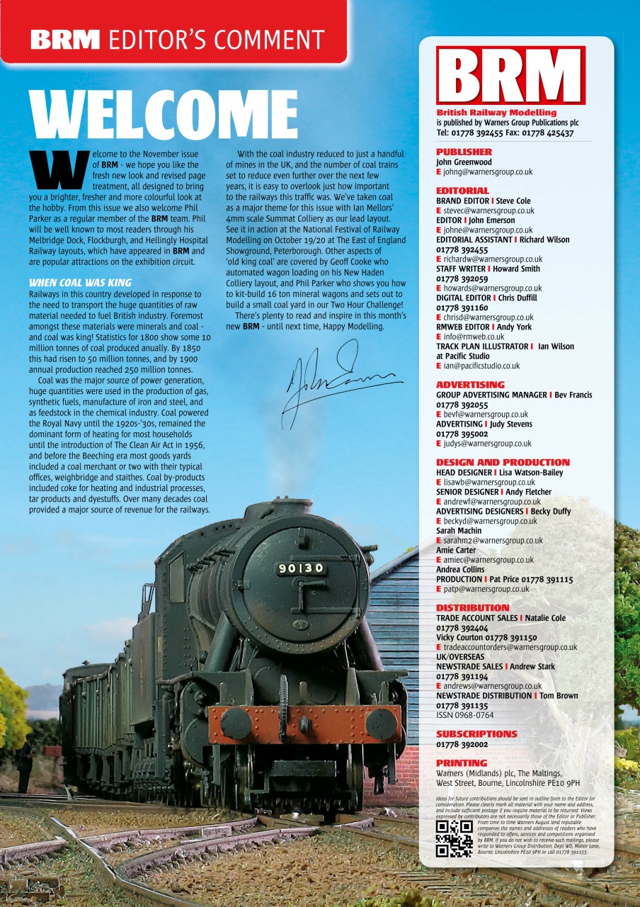 British Railway Modelling (BRM) Preview Pages