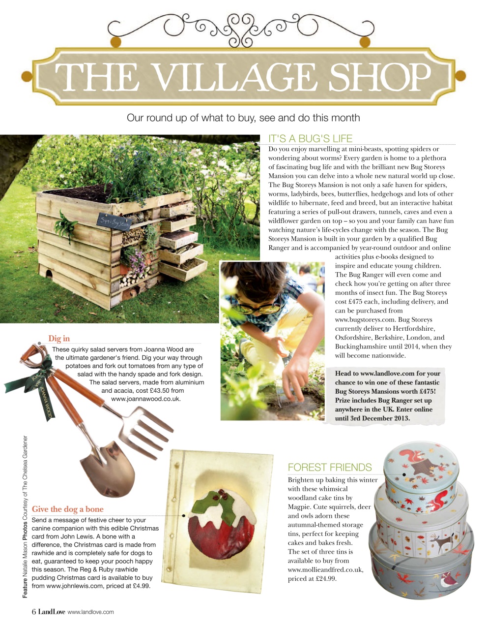 LandLove Magazine Preview Pages
