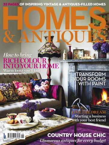 Homes & Antiques Magazine issue November 2013