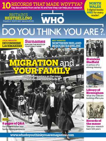 Who Do You Think You Are? issue November 2013