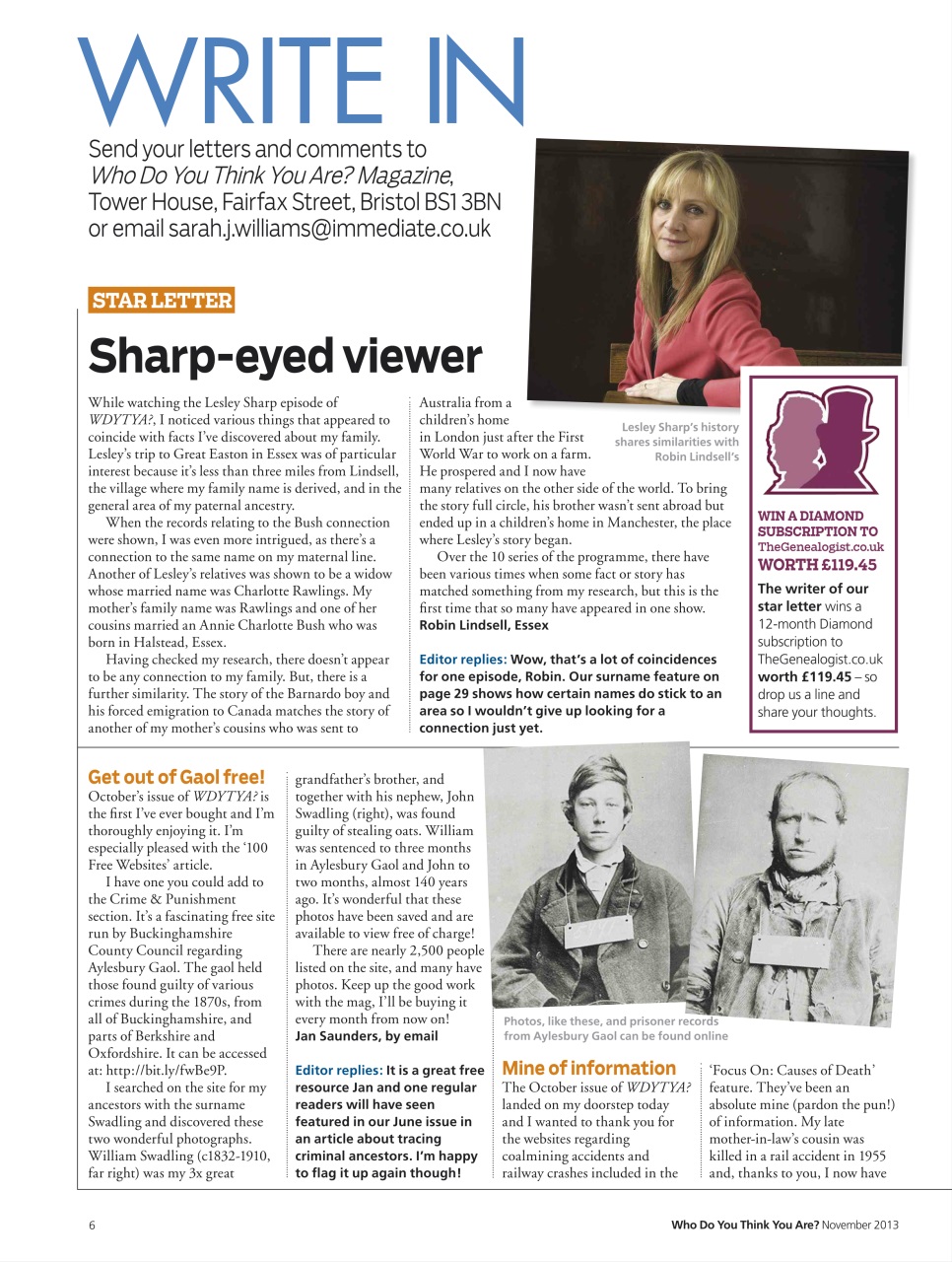 Who Do You Think You Are? Preview Pages