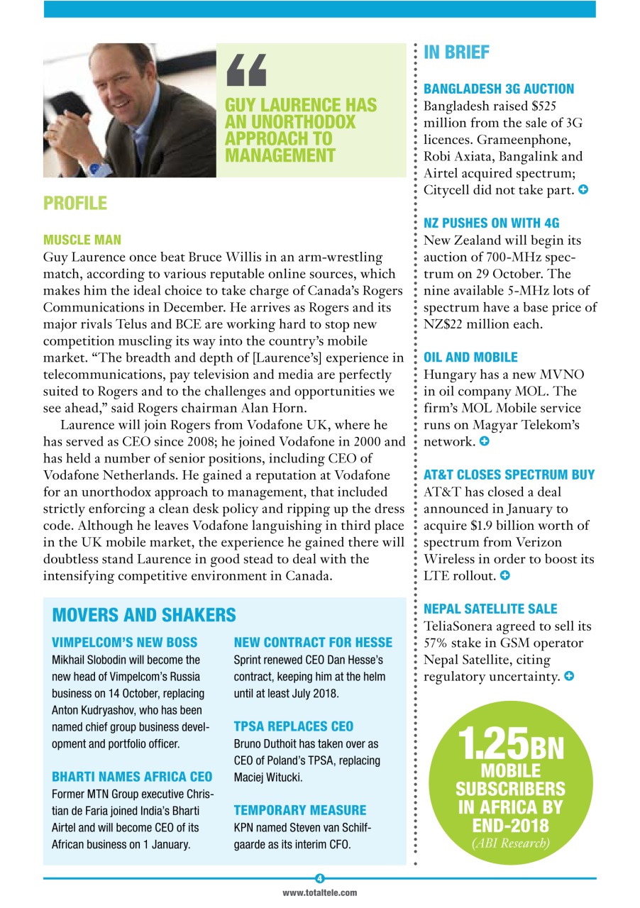 Total Telecom Preview Pages