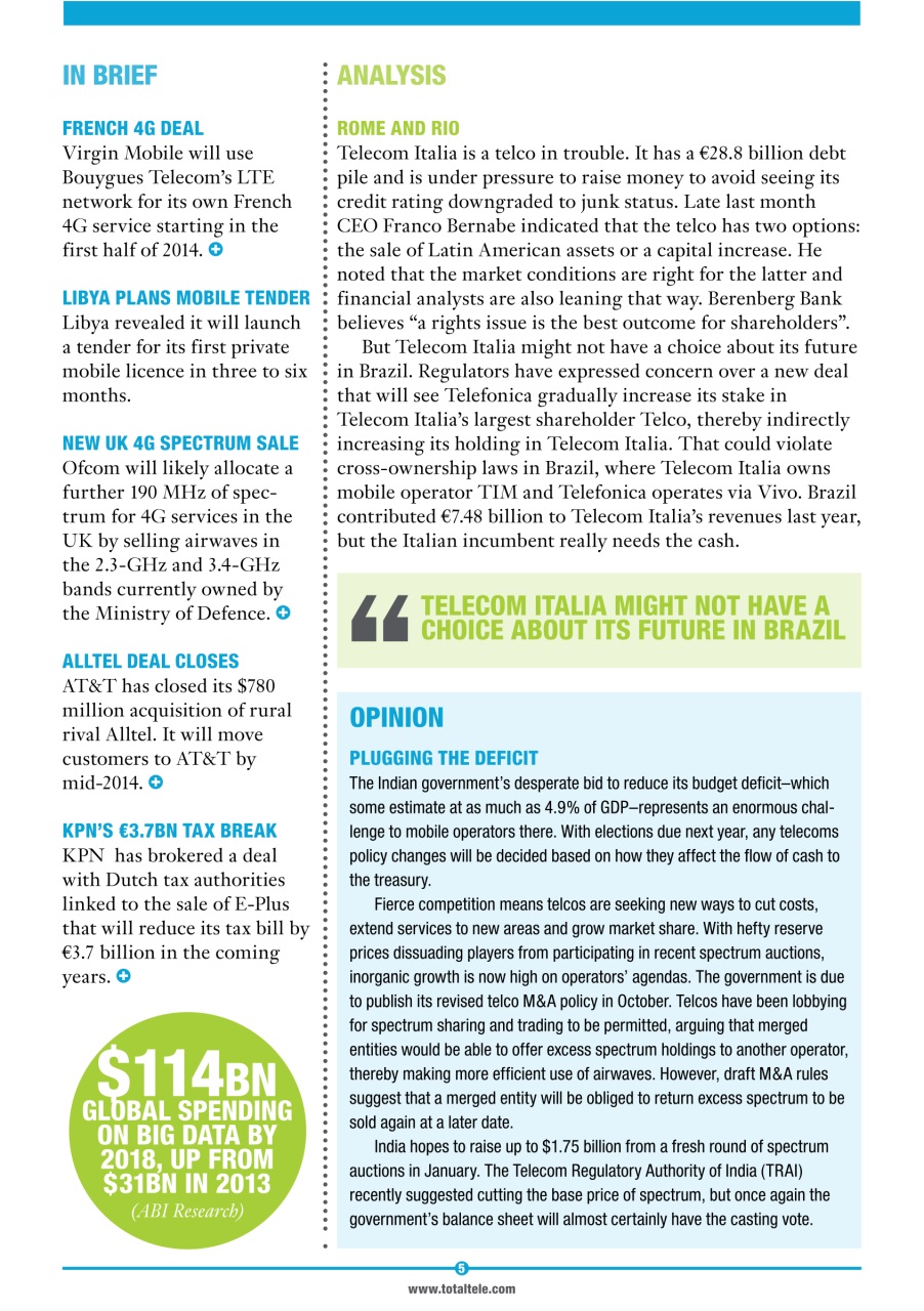 Total Telecom Preview Pages