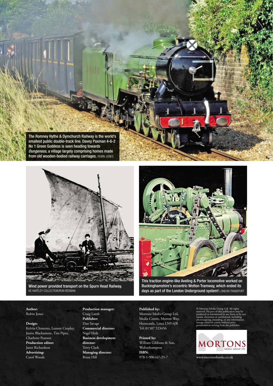 Heritage Railway Preview Pages