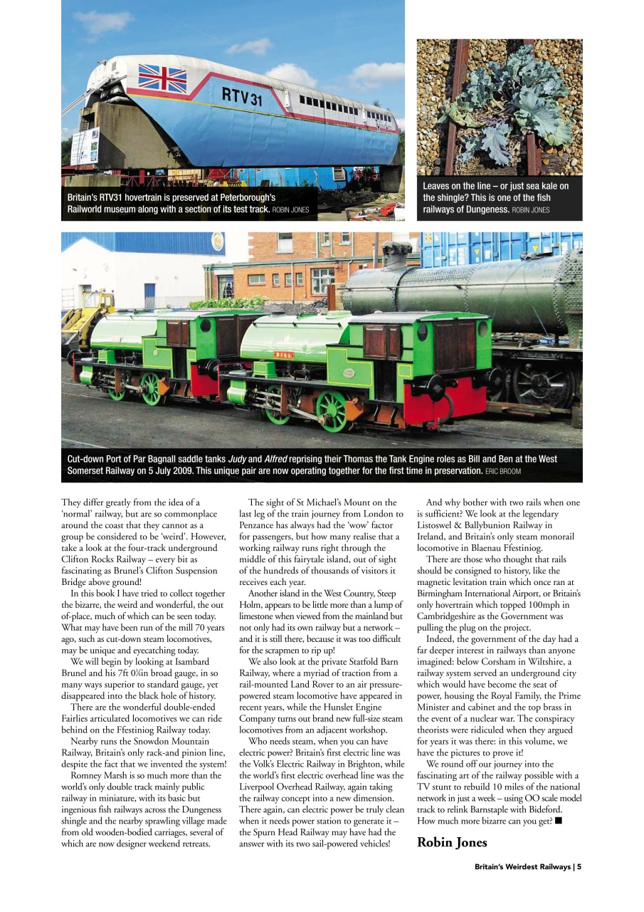 Heritage Railway Preview Pages