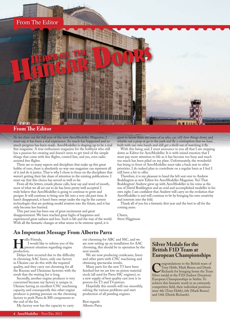 AeroModeller Preview Pages