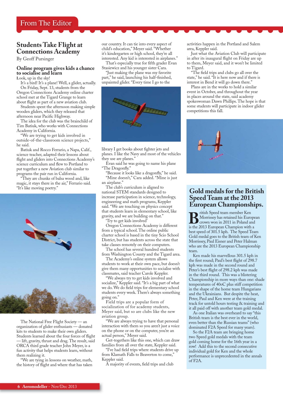 AeroModeller Preview Pages