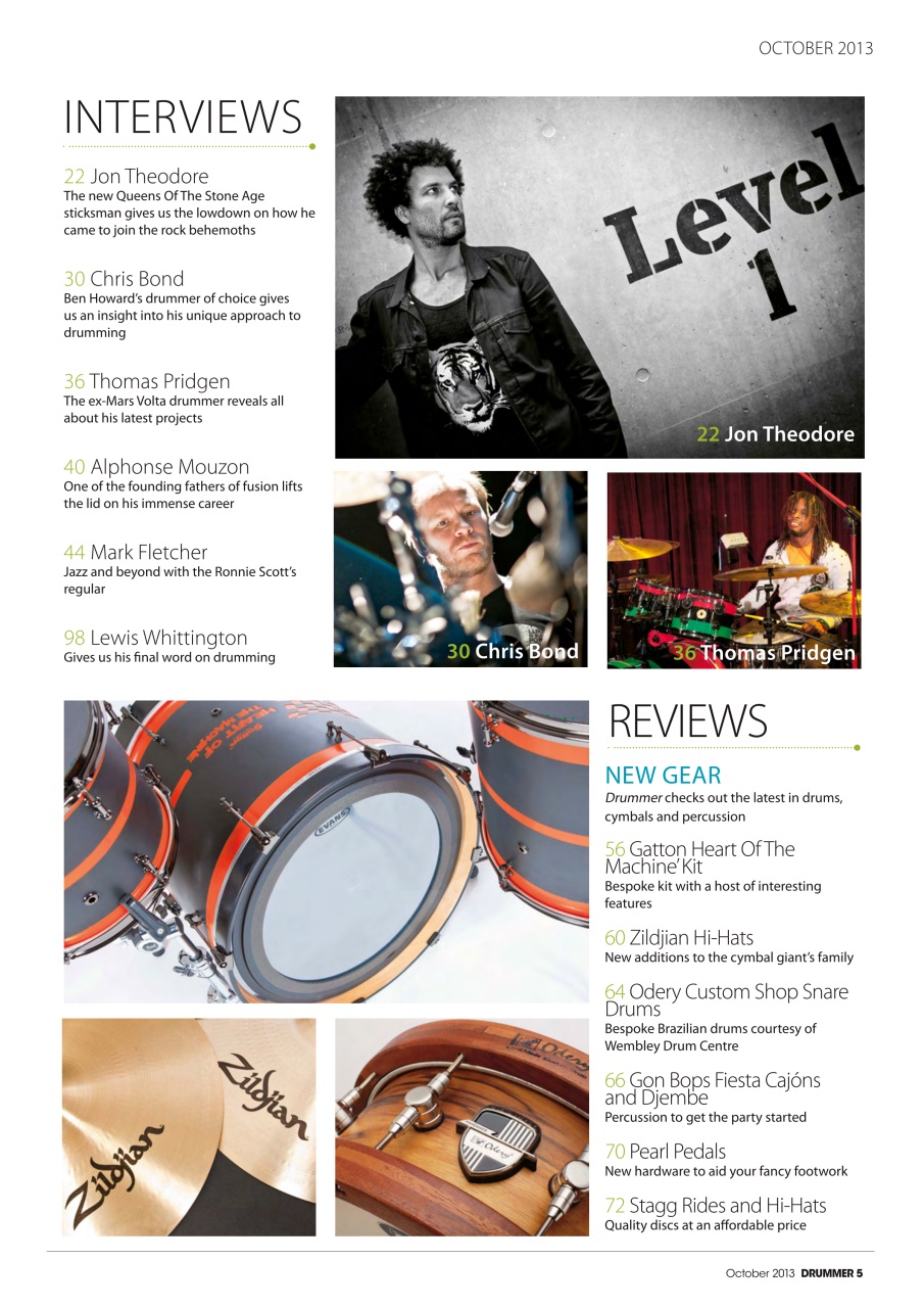 iDrum magazine: Never miss a beat Preview Pages
