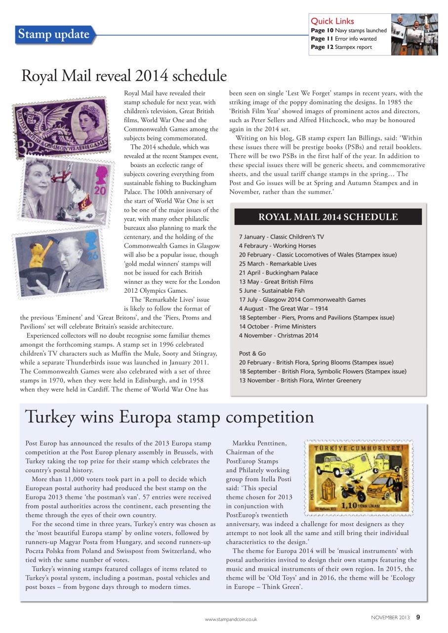 Stamp Collector Preview Pages