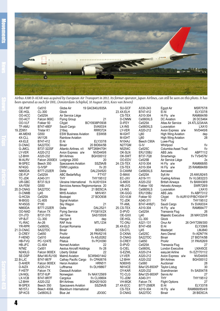 Scramble Magazine Preview Pages