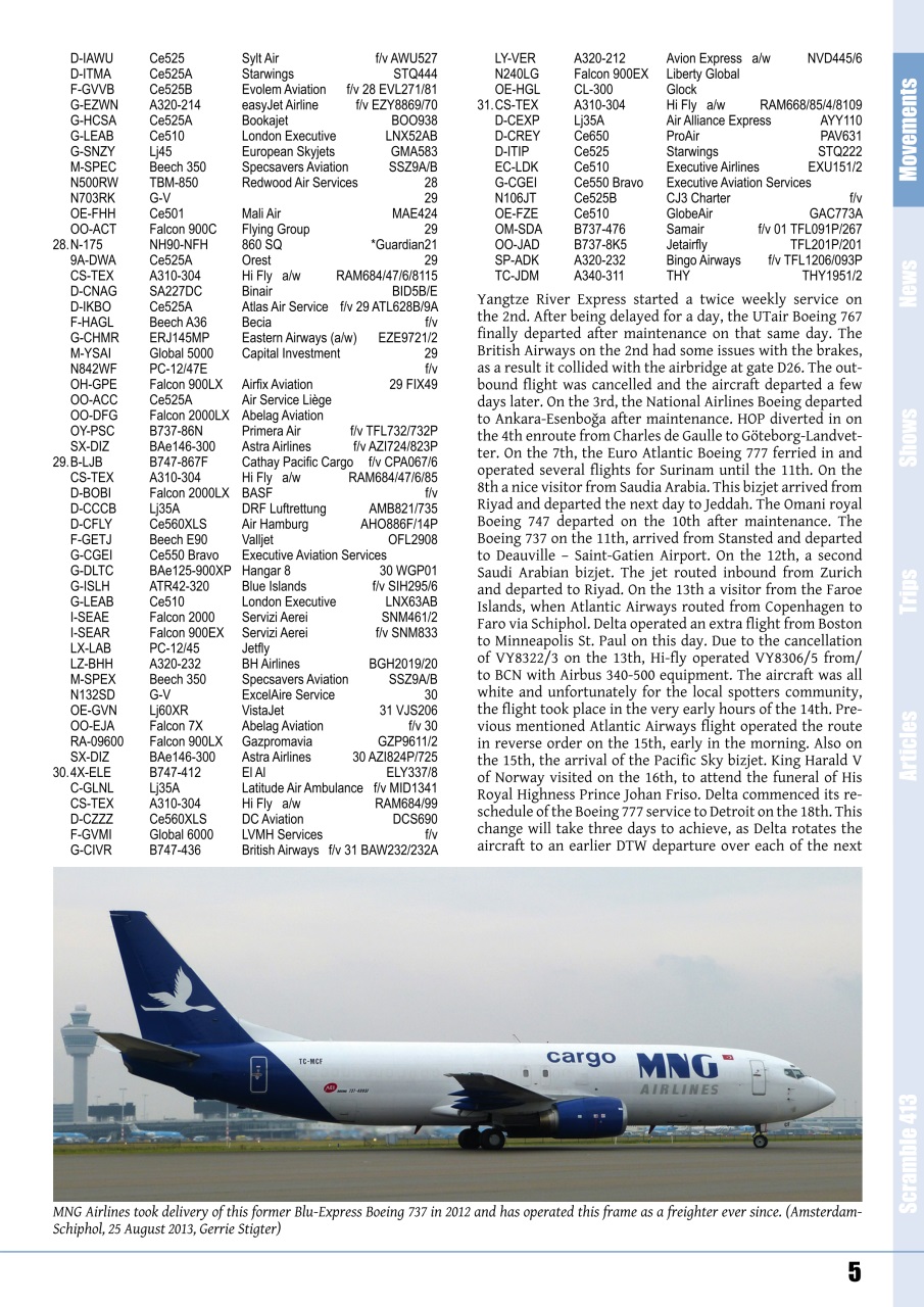 Scramble Magazine Preview Pages