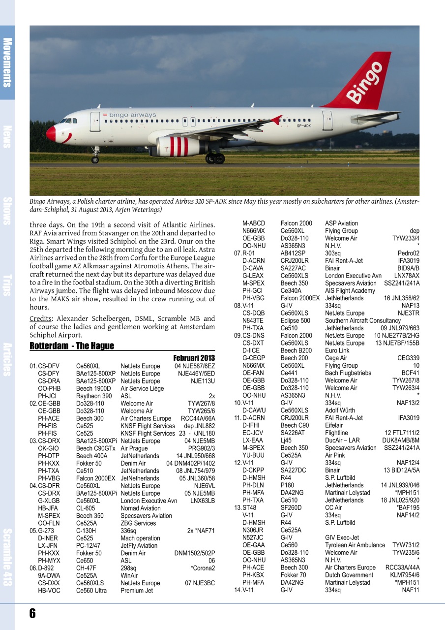 Scramble Magazine Preview Pages