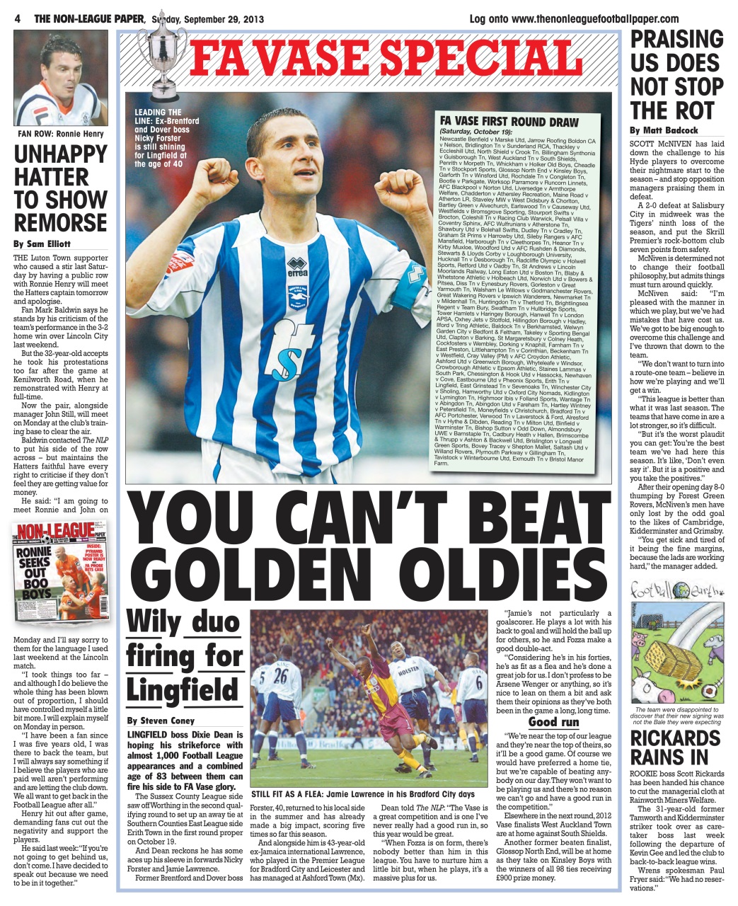 The Non-League Football Paper Preview Pages