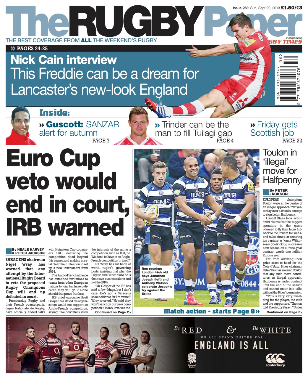 The Rugby Paper Preview Pages