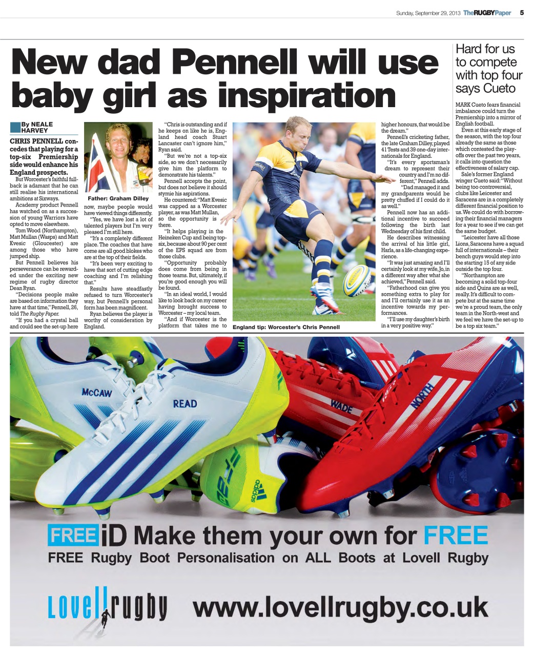 The Rugby Paper Preview Pages