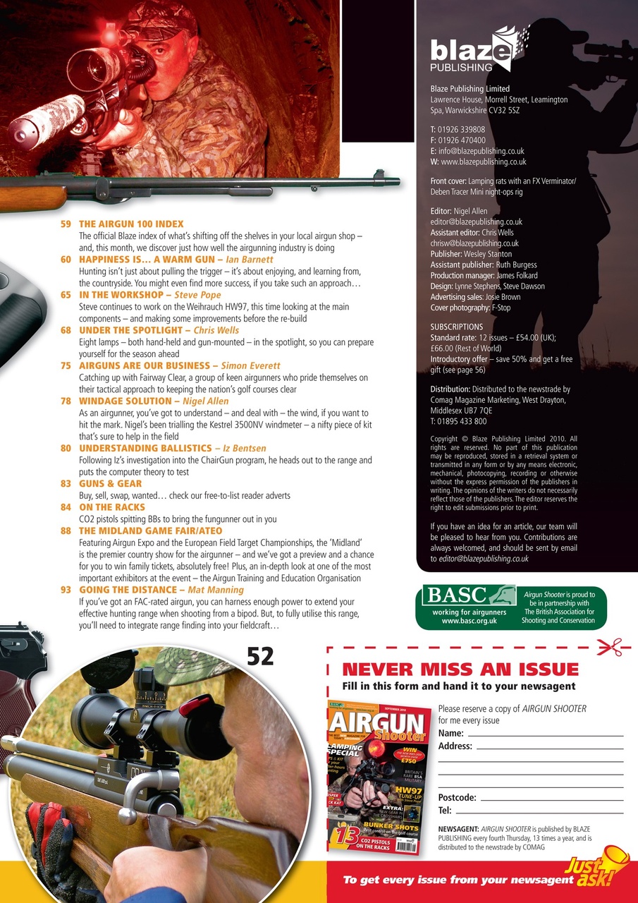 Airgun Shooter Preview Pages