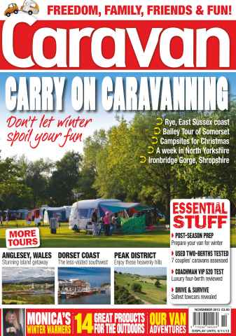 Caravan Magazine issue Carry on Caravanning! | November 2013 | Caravan Magazine