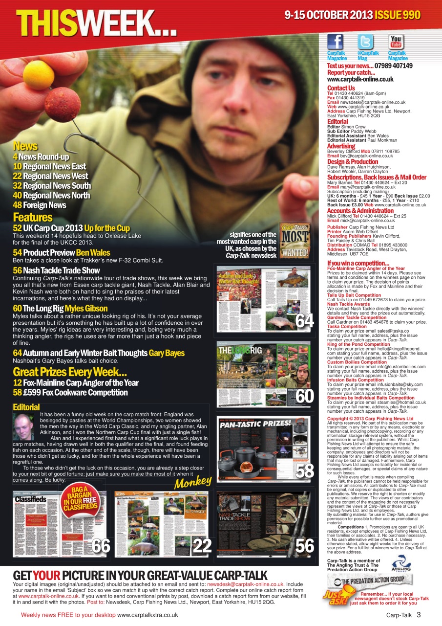 Carp-Talk Preview Pages