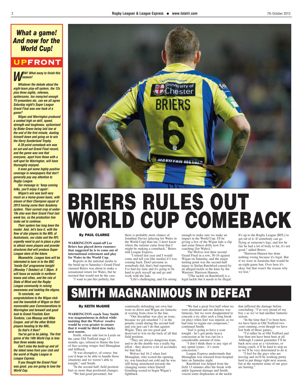 League Express Preview Pages