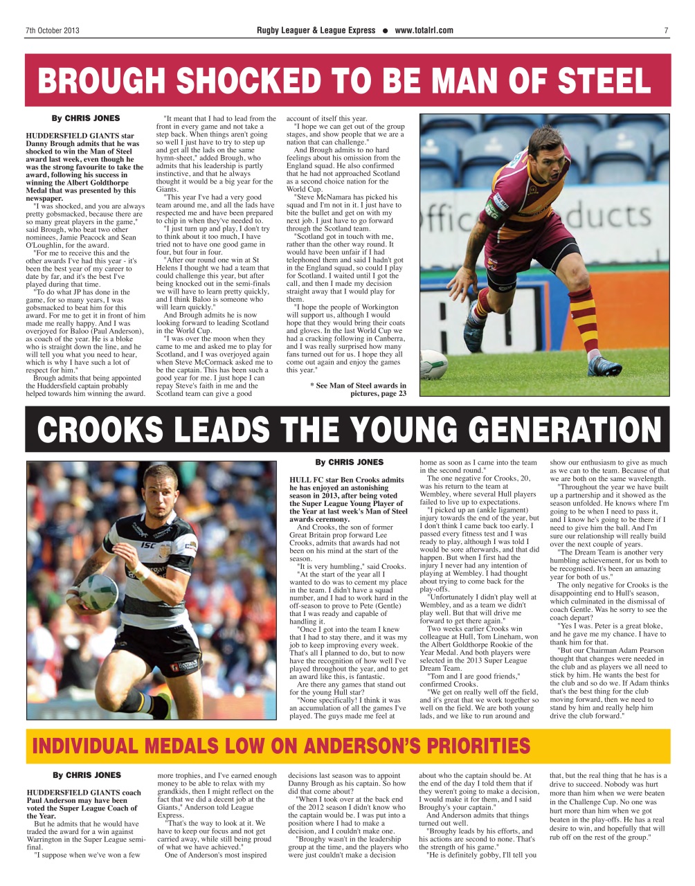 League Express Preview Pages