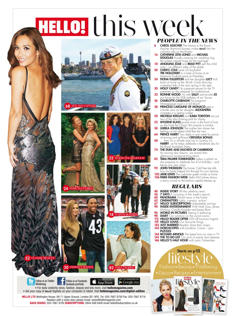 Hello! Magazine Preview Pages